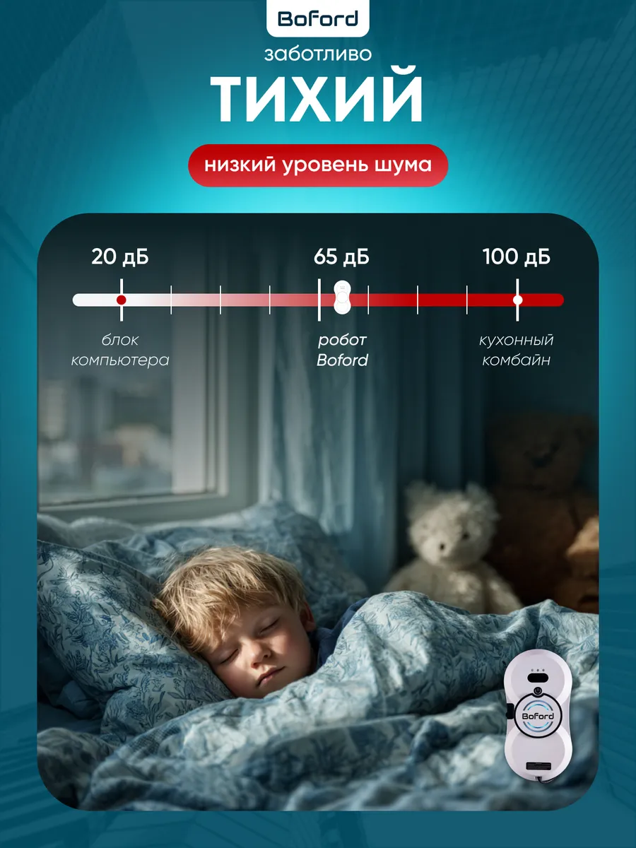 Робот мойщик для окон с распылением мощный