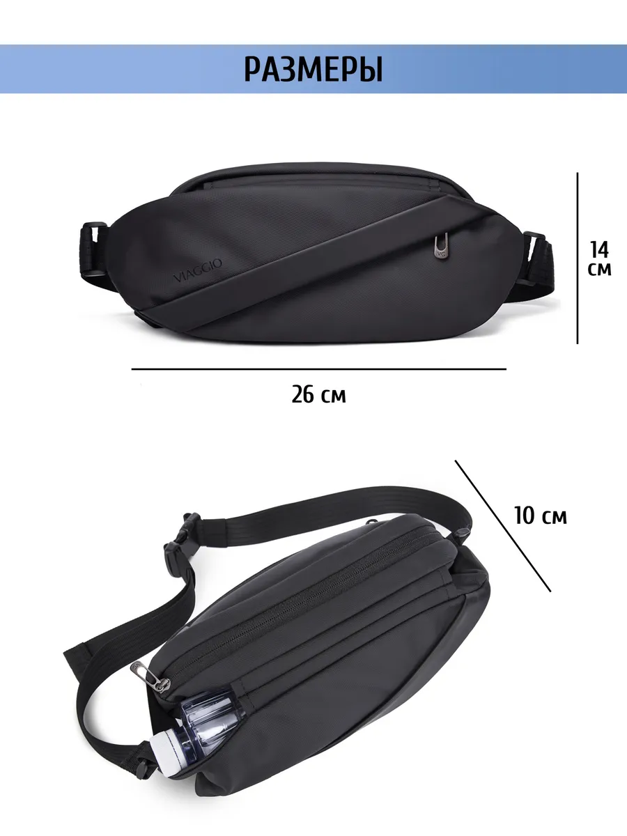 Сумка на пояс непромокаемая