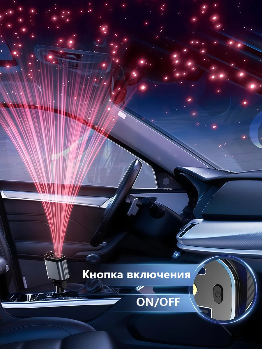 Быстрая зарядка в прикуриватель машины 66 Вт