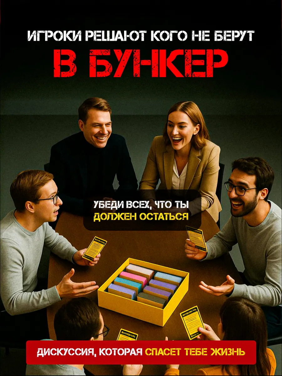 Настольная игра Бункер 3.2