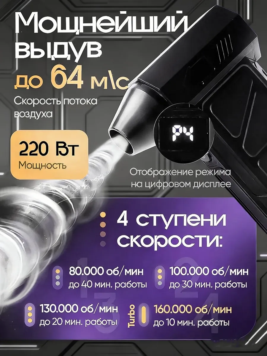 Мощная аккумуляторная воздуходувка с пылесосом