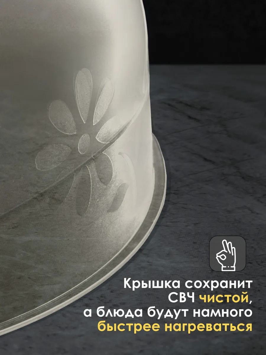 Крышка для микроволновки СВЧ печи 25 см