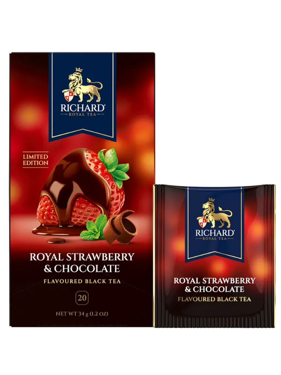 Чай Richard Royal Strawberry & Chocolate