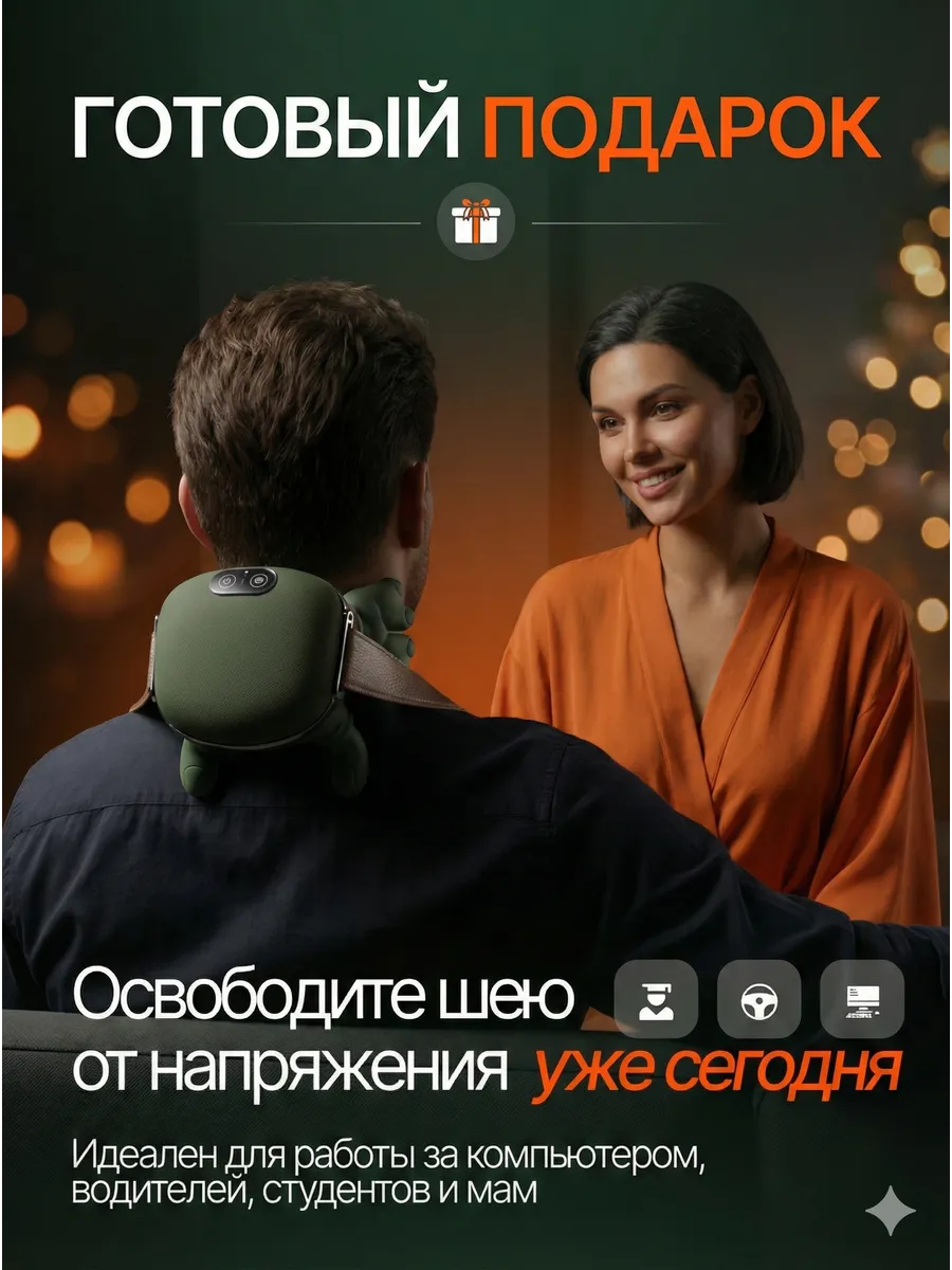 Массажер для шеи "Руки"