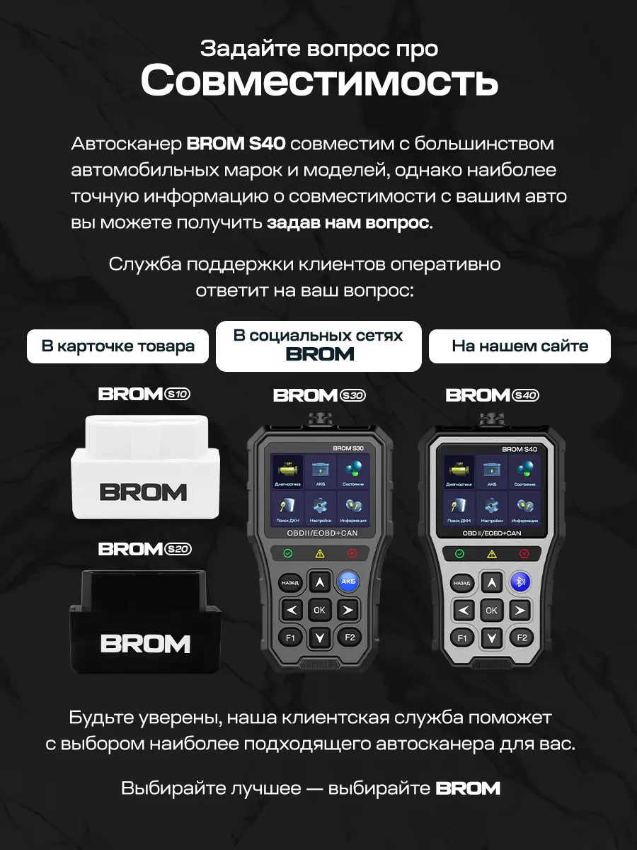 Автосканер для диагностики автомобиля с экраном OBD2 ELM327
