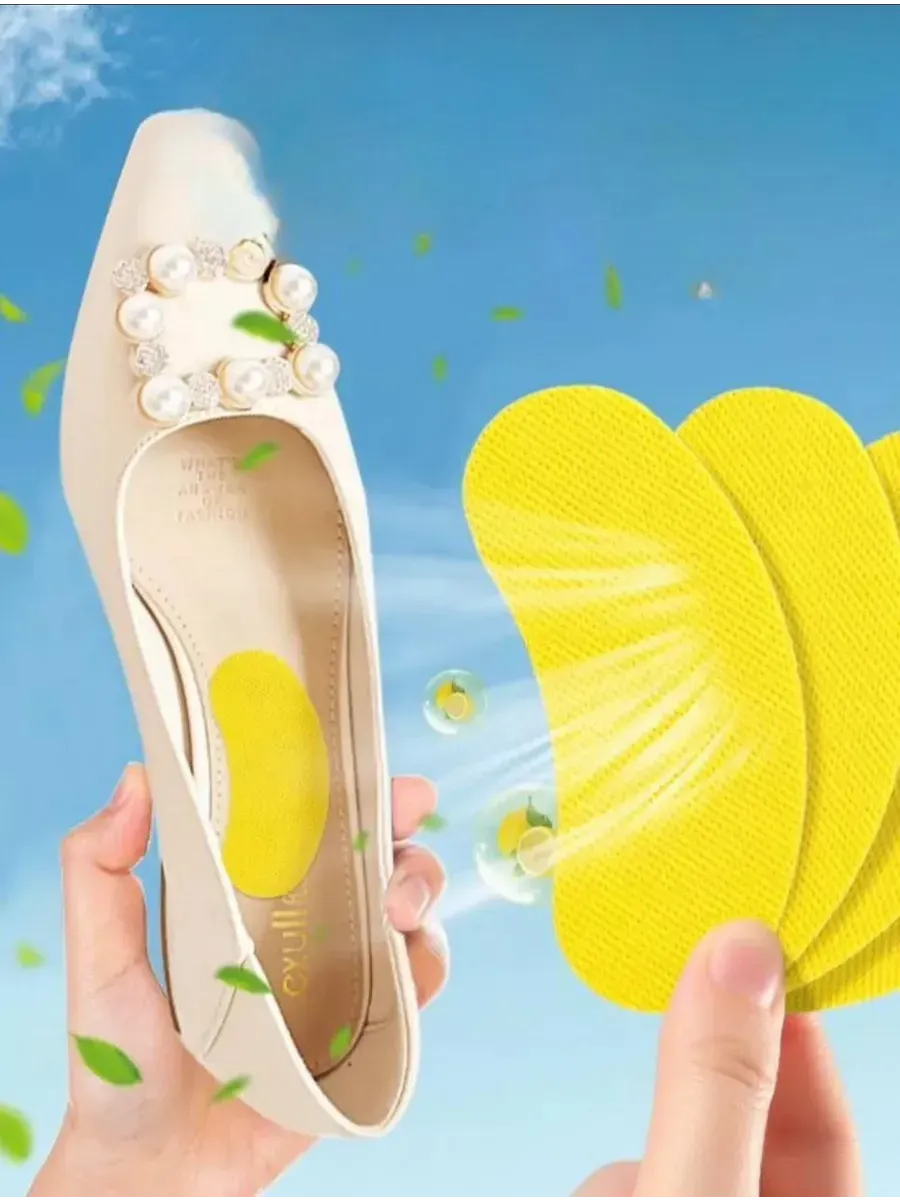 Ароматизированные вкладыши для обуви от пота ног и запаха